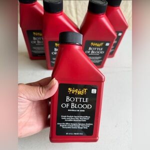Spirit Halloween Bottle of Fake Blood
